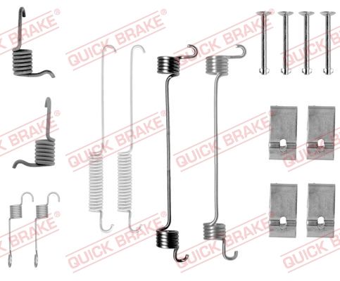 QUICK BRAKE Комплектующие, тормозная колодка 105-0676